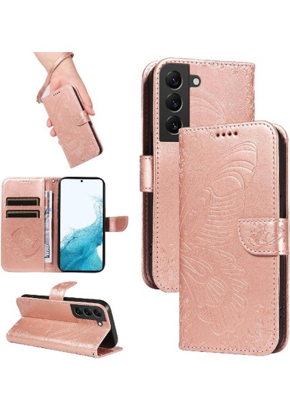 Kredi Kartı Yuvası Ayrılabilir El ile Samsung Galaxy S21 Fe Için Flip Case (Yurt Dışından)