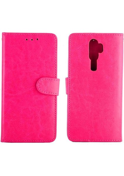 Oppo A5 Için Flip Case 2020/OPPO A9 2020 Kart Tutucu Manyetik Kapatma Pu (Yurt Dışından)