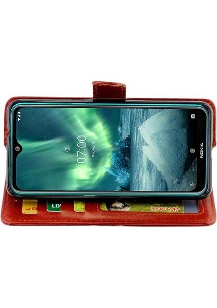 Nokia 7.2 Kart Tutucu Manyetik Kapatma Darbeye Pu Deri Için Flip Case (Yurt Dışından) indirimleri
