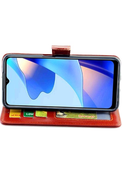 Oppo A16 Darbeye Kickstand Kart Tutucu Manyetik Kapatma Için Flip Case (Yurt Dışından) fırsatları