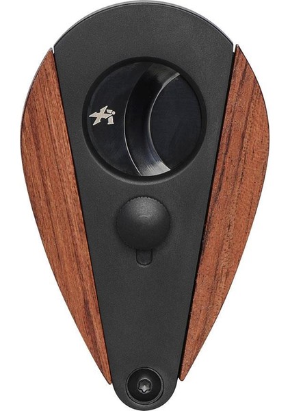 Xikar Xi3 Redwood Ahşap Puro Kesici Siyah Bıçaklı