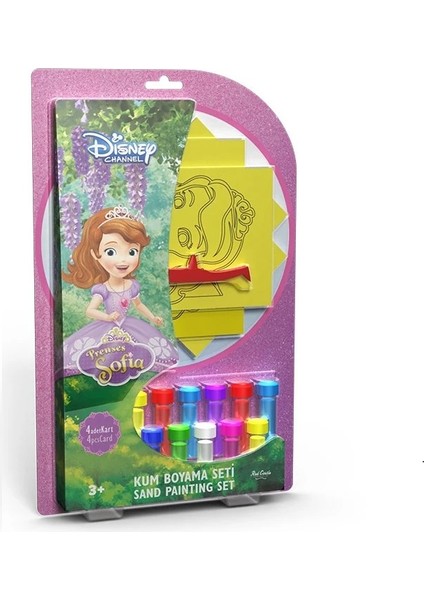 Eğitici ve Eğlenceli Kum Boyama Seti-Disney Prenses Sofia Fm-11