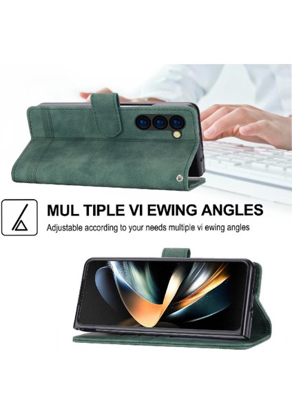 Samsung Galaxy Z Için Flip Case Fold 5 Premium Bileklik Kart Yuvaları Kapatma (Yurt Dışından) indirimleri