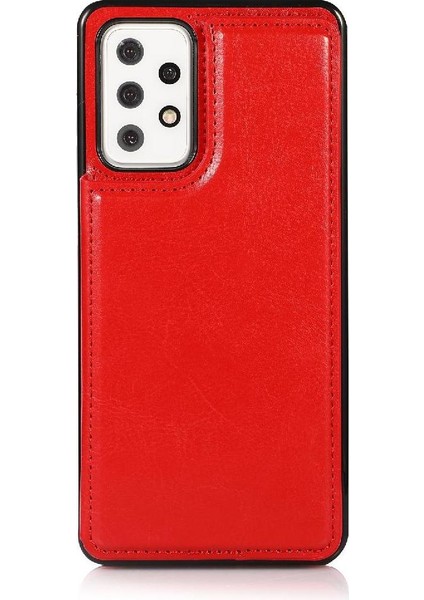 Kart Sahibinin Pu Deri Kart Yuvaları ile Samsung Galaxy A72 Için Cüzdan Kılıf (Yurt Dışından) fırsatları