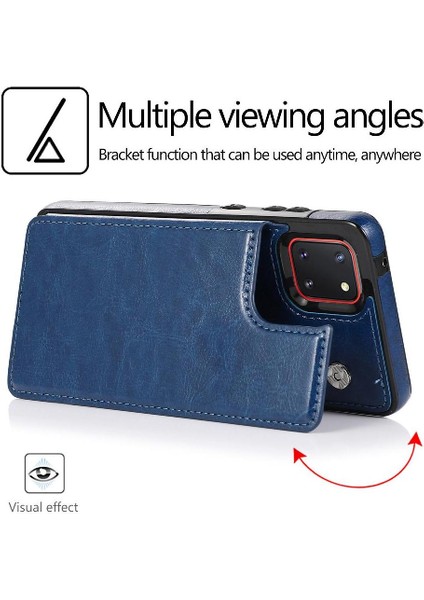 Samsung Galaxy Not 10 Lite Için Cüzdan Durumda Kickstand Kart Yuvaları Pu Çift (Yurt Dışından) fiyatları