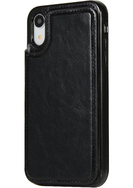 Kart Tutucu ile IPhone Xr Pu Deri Kickstand Kart Yuvaları Için Cüzdan Kılıf (Yurt Dışından) fırsatları