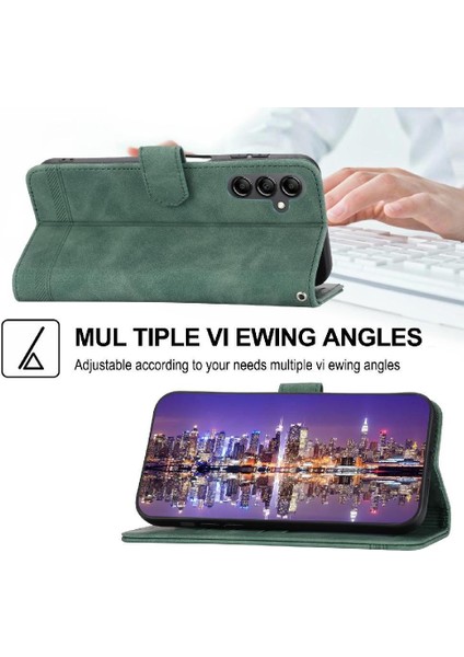 Samsung Galaxy A14 Premium Manyetik Kapatma Bileklik Nakit Için Flip Case (Yurt Dışından) modelleri