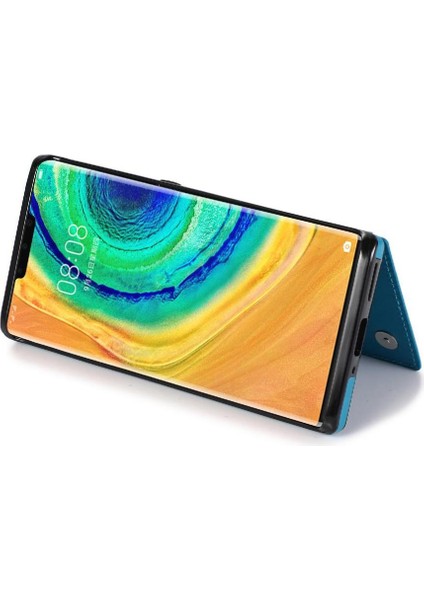 BDT Boutique Cüzdan Kart Tutucu Kılıf ile Huawei Mate 30 Desen Çiçek Çift Flip (Yurt Dışından)