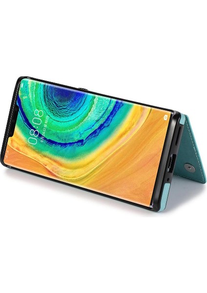 Cüzdan Huawei Mate 30 Için Kart Tutucu Kılıf ile Pro Flip Darbeye Çift (Yurt Dışından)