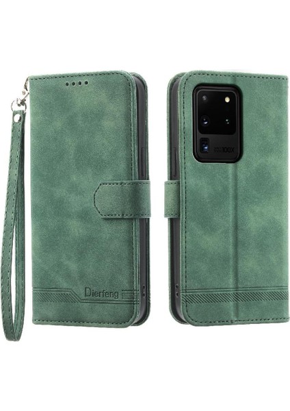Samsung Galaxy S20 Ultra Nakit Cep Bileklik Premium Kart Için Flip Case (Yurt Dışından)