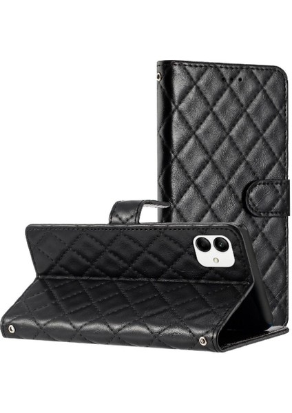 Samsung Galaxy A04 Manyetik Folio Kickstand Kart Yuvaları Tpu Için Flip Case (Yurt Dışından) indirimleri