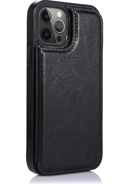 Cüzdan Kılıf IPhone 13 Pro Kart Yuvaları Pu Deri Kart Tutucu Toka ile (Yurt Dışından) indirimleri