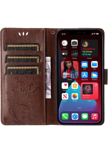 IPhone 15 Için Pu Deri Kickstand Durumda Kart Tutucu Manyetik Kapatma (Yurt Dışından) indirimleri
