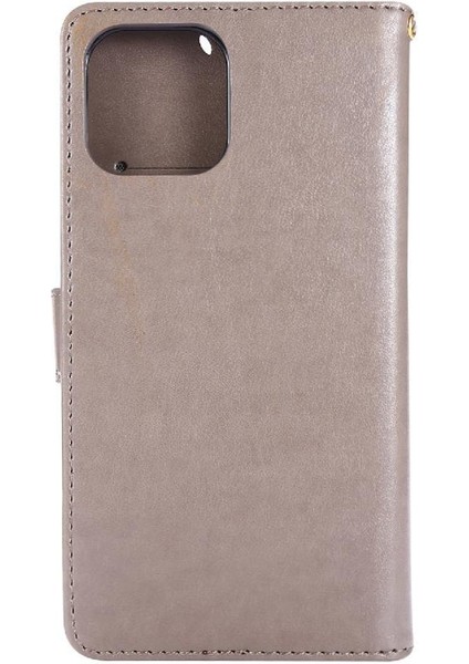 IPhone 14 Için Filp Durumda Manyetik Kapatma Kart Tutucu Pu Deri Bilek (Yurt Dışından) fırsatları