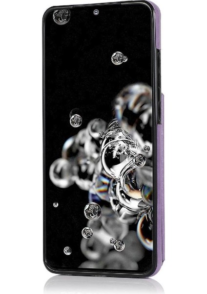 Samsung Galaxy S20 Ultra Desen Çiçek Için Kart Tutucu Kılıf ile Cüzdan (Yurt Dışından) fiyatları