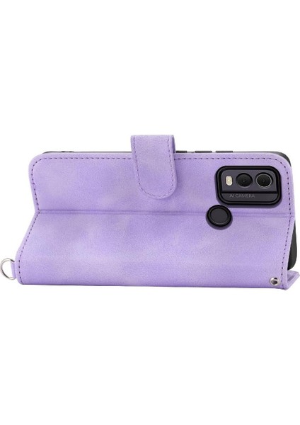 Nokia C22 Kabartmalı Çoklu Kredi Kartı Yuvaları Için Flip Case Darbeye (Yurt Dışından) fırsatları
