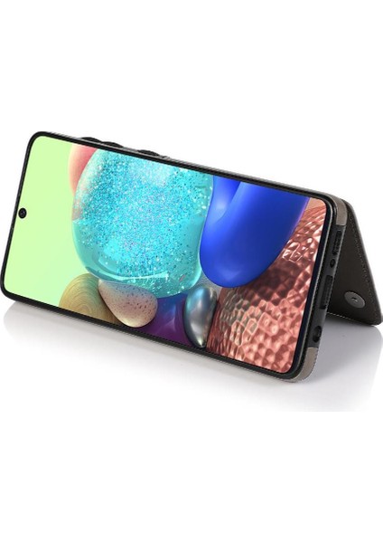 Samsung Galaxy A71 5g Flip Darbeye Pu Için Kart Tutucu Kılıf ile Cüzdan (Yurt Dışından) modelleri
