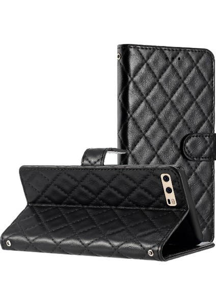 Huawei P10 Tpu Darbeye Pu Deri Cüzdan Manyetik Folio Için Flip Case (Yurt Dışından)