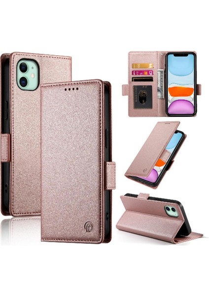 IPhone 11 Iş Cüzdan Günlük Kullanım Için Flip Case Kart Yuvaları Flip (Yurt Dışından) fırsatları