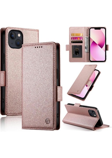 IPhone 13 Kart Yuvaları Için Flip Case Günlük Kullanım Cüzdan Iş Çevirme (Yurt Dışından) modelleri