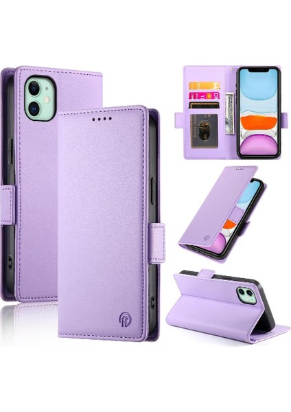 IPhone 11 Iş Cüzdan Günlük Kullanım Için Flip Case Kart Yuvaları Flip (Yurt Dışından)