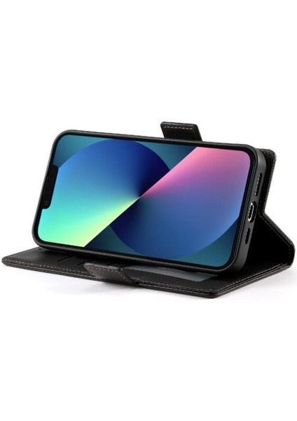 IPhone 13 Için Flip Case Mini Kartvizit Yuvaları Cüzdan Günlük Kullanım Flip (Yurt Dışından) fırsatları