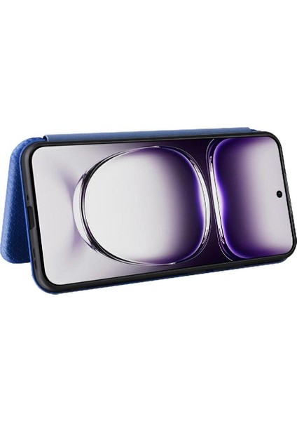 Oppo Oppo 12 5g Manyetik Karbon Fiber Tam Koruma Flip Case Için Flip Case (Yurt Dışından) modelleri