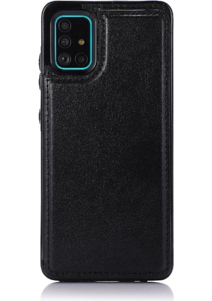 Samsung Galaxy A51 4g Kart Yuvaları Için Cüzdan Durumda Pu Deri Çift Toka (Yurt Dışından) indirimleri