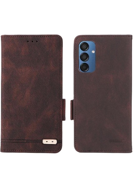 Toka Manyetik Cüzdan ile Samsung Galaxy Galaxy Kickstand Için Flip Case (Yurt Dışından)