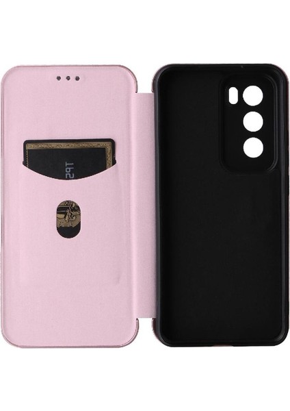 Oppo Oppo 12 5g Manyetik Karbon Fiber Tam Koruma Flip Case Için Flip Case (Yurt Dışından) indirimleri