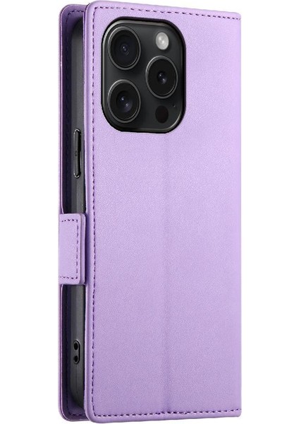 IPhone 15 Için Flip Case Pro Kart Yuvaları Iş Günlük Kullanım Cüzdan Flip (Yurt Dışından) fırsatları