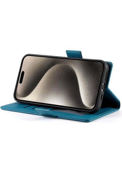 IPhone 15 Için Flip Case Pro Kart Yuvaları Iş Günlük Kullanım Cüzdan Flip (Yurt Dışından) modelleri