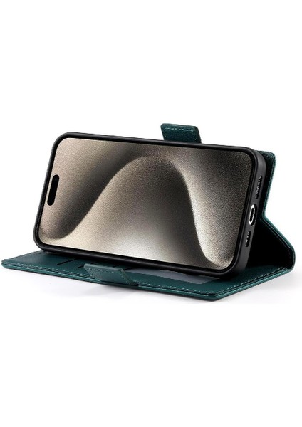 IPhone 15 Için Flip Case Pro Kart Yuvaları Iş Günlük Kullanım Cüzdan Flip (Yurt Dışından) indirimleri
