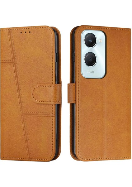 Vıvo Y03 4g Için Flip Case Pu Deri Yan Toka Kickstand Tam Koruma (Yurt Dışından) fırsatları