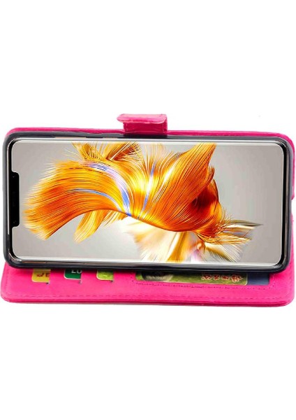 Huawei Mate 50 Pro Için Flip Case Manyetik Kapatma Pu Deri Kickstand (Yurt Dışından)