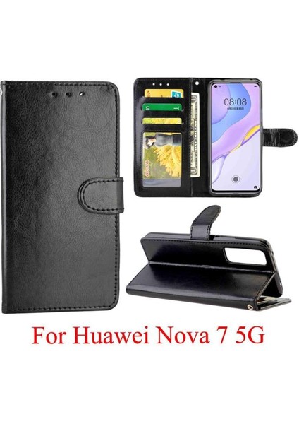 Huawei Nova 7 5g Kickstand Darbeye Manyetik Kapatma Kartı Için Flip Case (Yurt Dışından) indirimleri