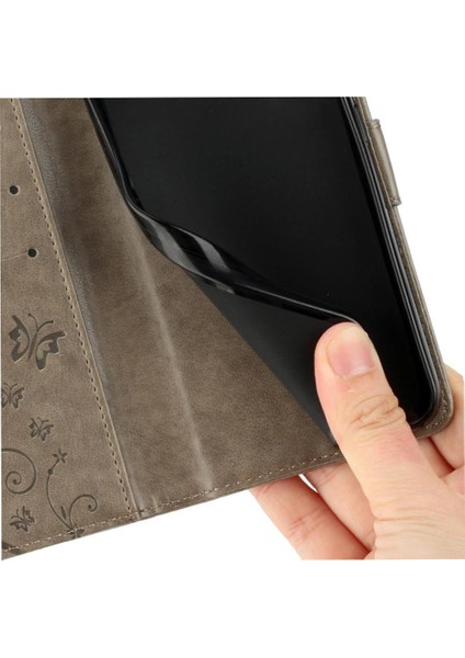 Onur 200 Lite Manyetik Kapatma Bilek Kayışı Kickstand Kart Için Flip Case (Yurt Dışından)