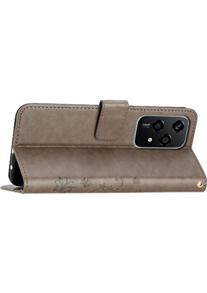 Onur 200 Lite Manyetik Kapatma Bilek Kayışı Kickstand Kart Için Flip Case (Yurt Dışından)