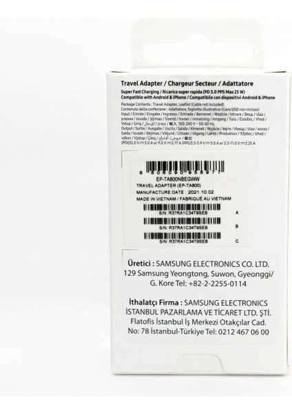 Siyah Galaxy M52 5g Type-C Fast Şarj Adaptörü 25W Siyah (Samsung Türkiye Garantili) 2 Yıl indirimleri