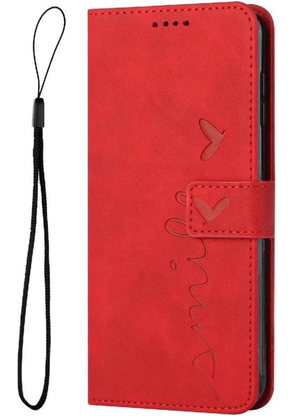 Infinix Gt 20 Pro Için Flip Case Yan Toka Pu Deri Aşk Cüzdan Kartı (Yurt Dışından)
