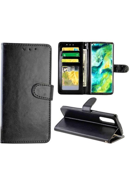 Oppo Bulmak Için Flip Case X2 Pu Deri Kart Tutucu Kickstand Manyetik (Yurt Dışından)