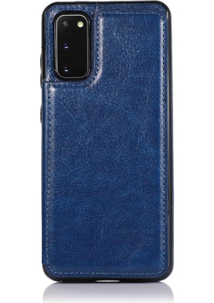 Kart Tutucu Pu Deri Kickstand ile Samsung Galaxy S20 Için Cüzdan Kılıf (Yurt Dışından) fırsatları