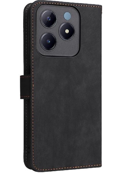 Realme C63 4g Manyetik Kapatma Pu Deri Flip Folio Cüzdan Rfıd Için Kılıf (Yurt Dışından) fiyatları