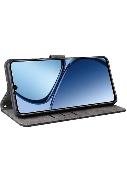 Realme C63 4g Manyetik Kapatma Pu Deri Flip Folio Cüzdan Rfıd Için Kılıf (Yurt Dışından) modelleri