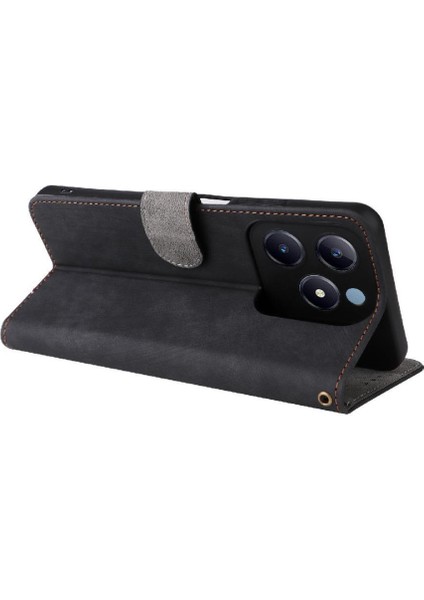 Realme C63 4g Manyetik Kapatma Pu Deri Flip Folio Cüzdan Rfıd Için Kılıf (Yurt Dışından) fırsatları