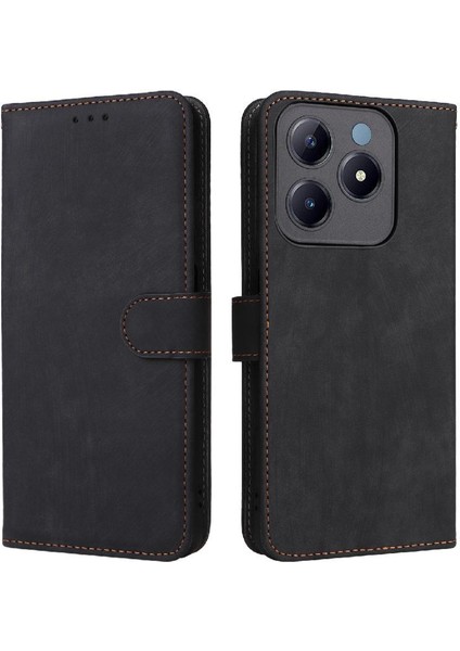 Realme C63 4g Manyetik Kapatma Pu Deri Flip Folio Cüzdan Rfıd Için Kılıf (Yurt Dışından) indirimleri