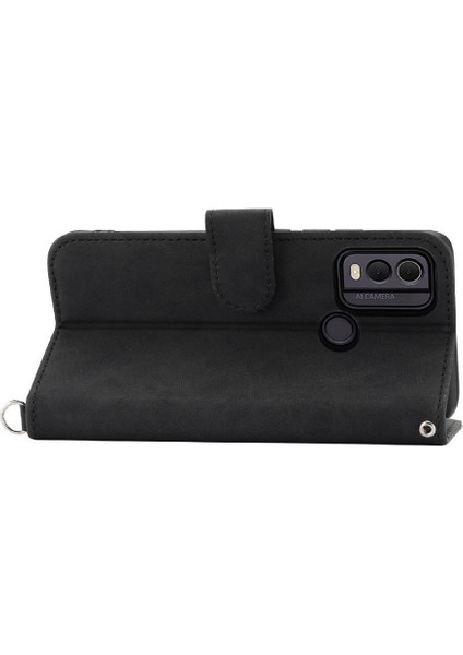 Nokia C22 Kabartmalı Çoklu Kredi Kartı Yuvaları Için Flip Case Darbeye (Yurt Dışından) fırsatları