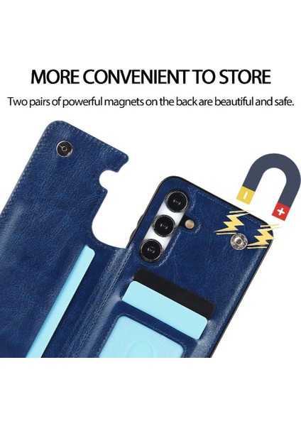 Kart Tutucu Kickstand ile Samsung Galaxy S23 Kart Yuvaları Için Cüzdan Kılıf (Yurt Dışından) fiyatları