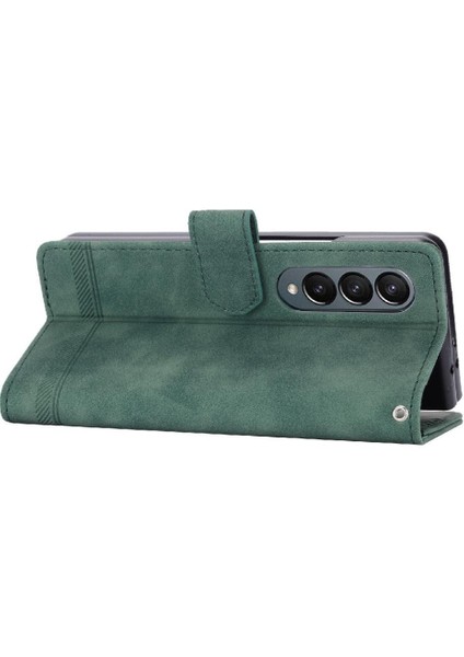 Samsung Galaxy Z Için Flip Case Fold 4 Premium Kart Yuvaları Nakit Cep (Yurt Dışından) modelleri