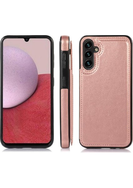 Samsung Galaxy A35 5g Kart Yuvaları Için Cüzdan Kılıf Pu Deri Kickstand (Yurt Dışından) fiyatları